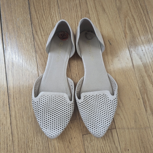 Restricted Shoes - Restricted Flats - Nude